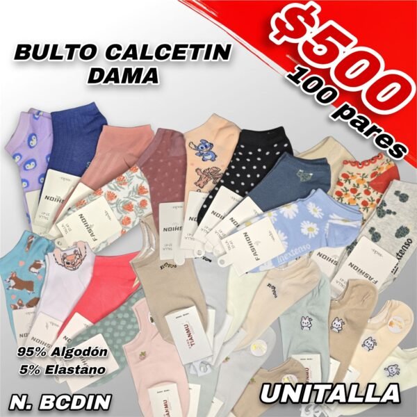 BULTO CALCETÍN DAMA