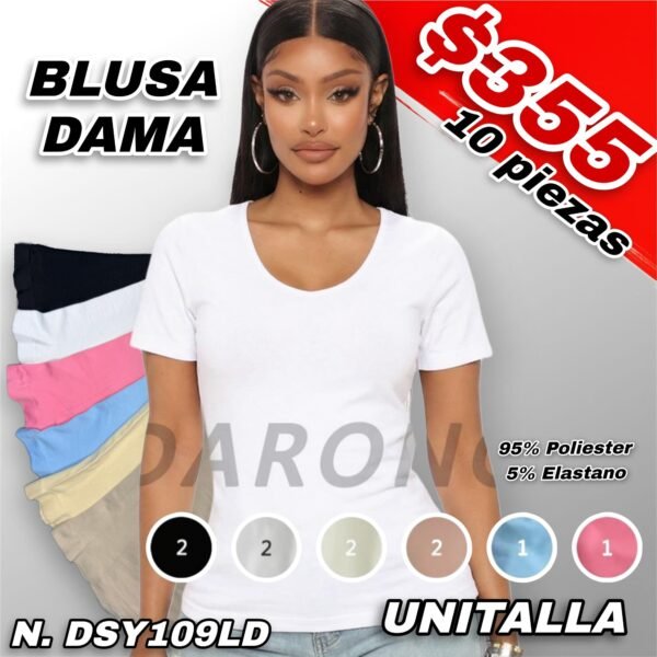 BLUSA BÁSICA DAMA DARONG