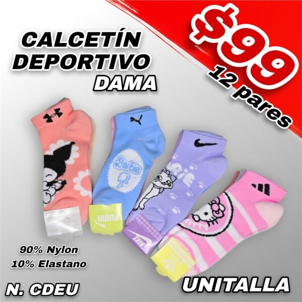 CALCETÍN DEPORTIVO DAMA