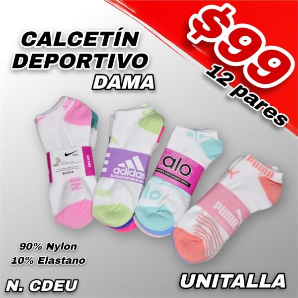 CALCETÍN DEPORTIVO DAMA