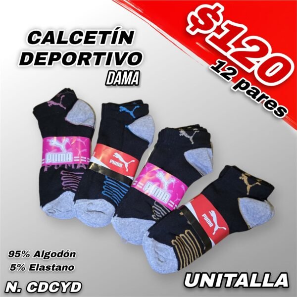 CALCETÍN DEPORTIVO DAMA