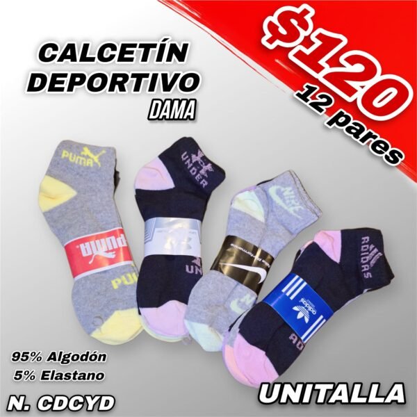 CALCETÍN DEPORTIVO DAMA