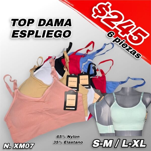 TOP DAMA ESPLIEGO