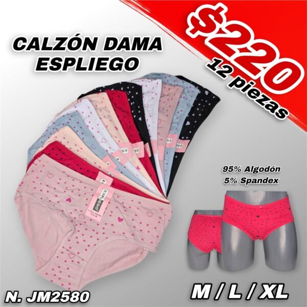 CALZÓN DAMA ESPLIEGO