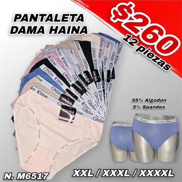 PANTALETA DAMA HAINA