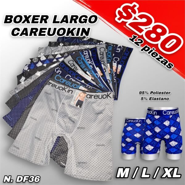BÓXER CABALLERO LARGO CAREUOKIN