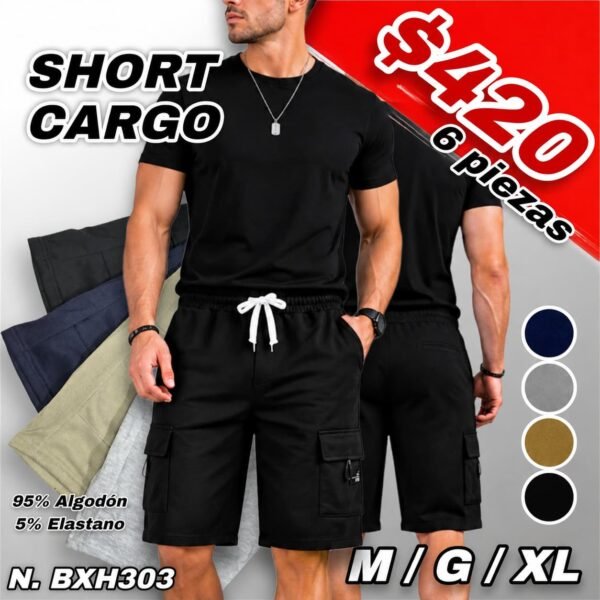 SHORT CARGO CABALLERO