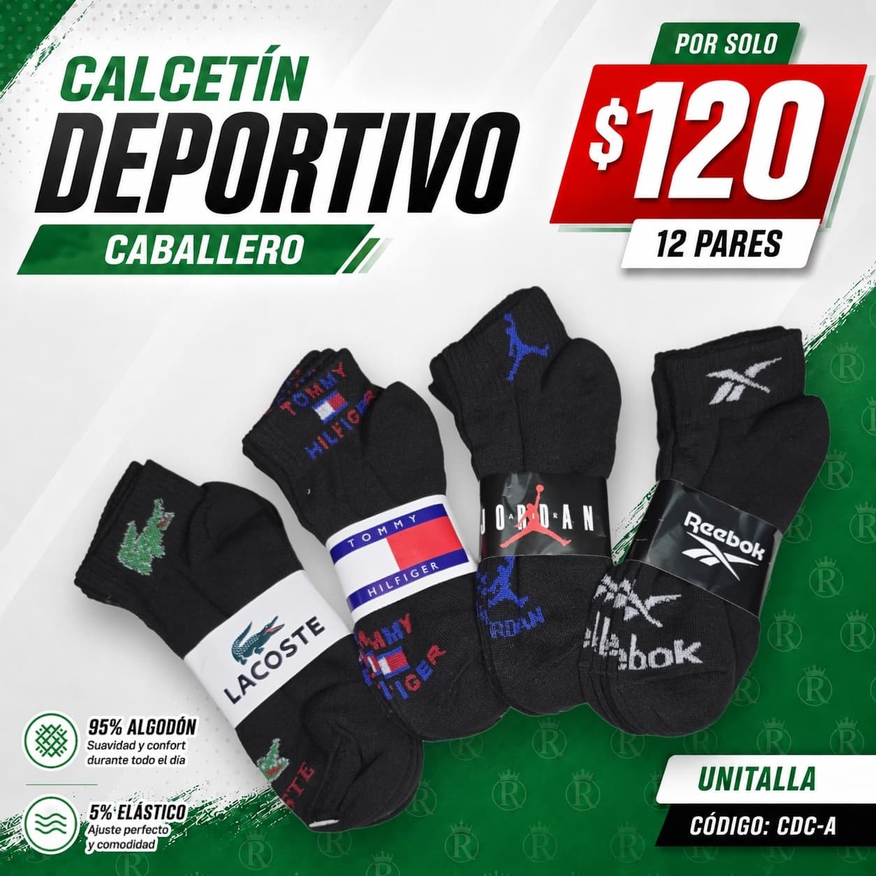 CALCETÍN DEPORTIVO CABALLERO
