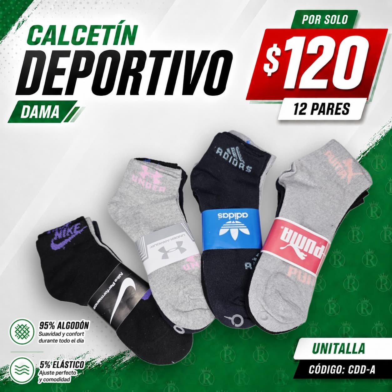 CALCETÍN DEPORTIVO DAMA