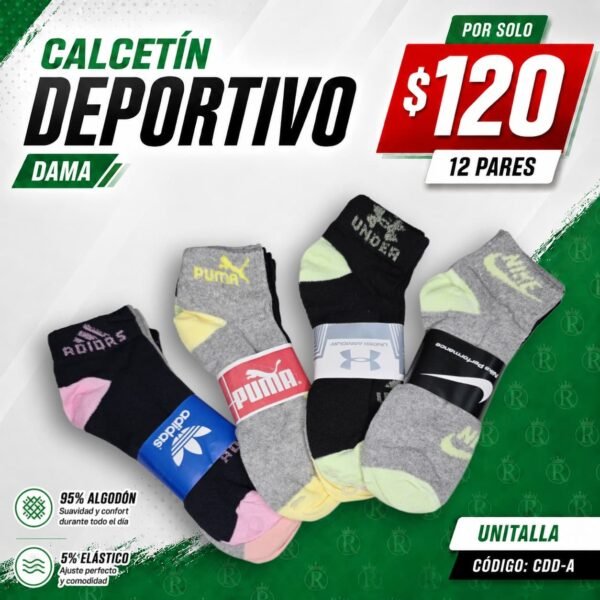 CALCETÍN DEPORTIVO DAMA