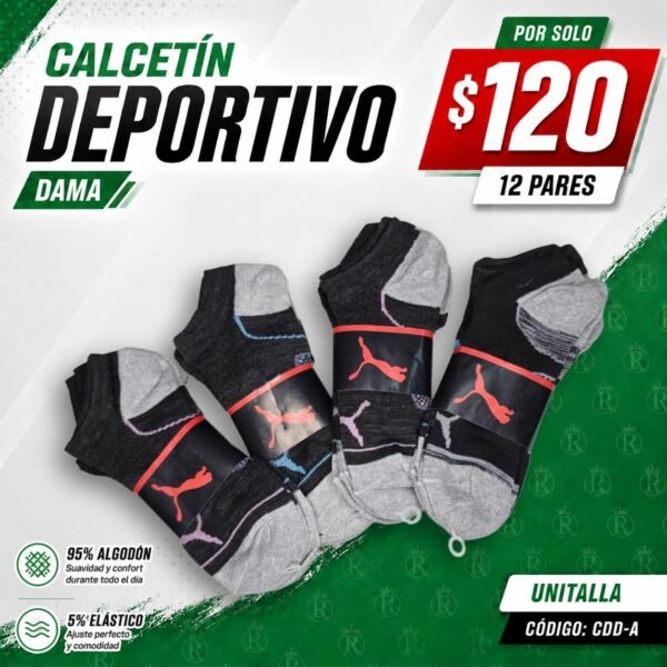 CALCETÍN DEPORTIVO DAMA