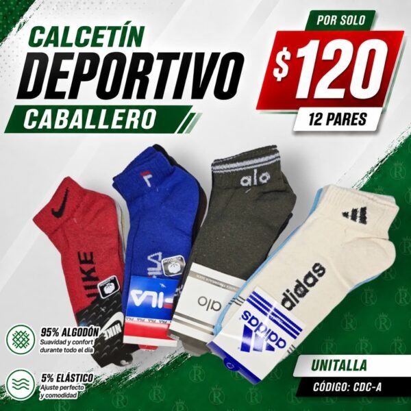 CALCETÍN DEPORTIVO CABALLERO