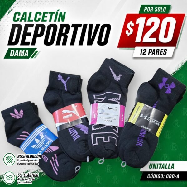 CALCETÍN DEPORTIVO DAMA