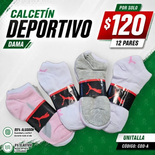 CALCETÍN DEPORTIVO DAMA