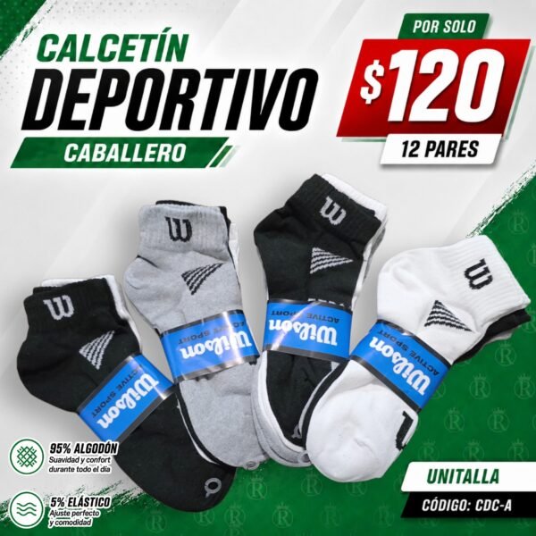 CALCETÍN DEPORTIVO CABALLERO
