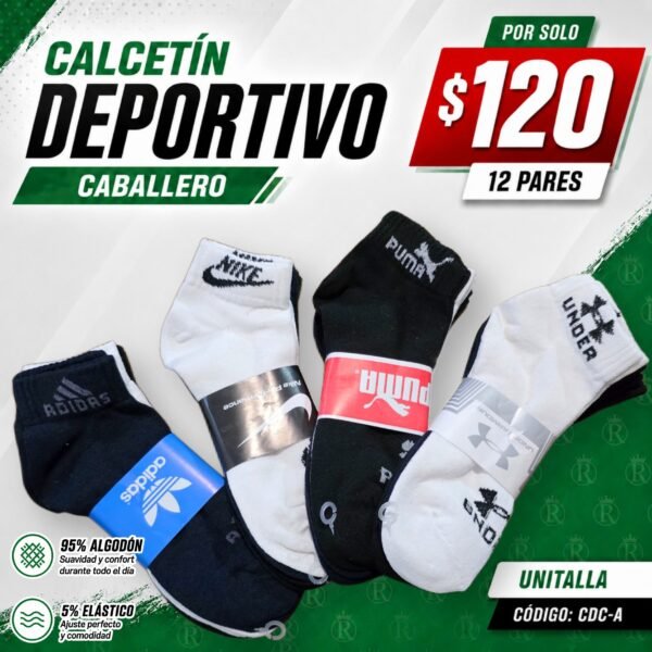 CALCETÍN DEPORTIVO CABALLERO