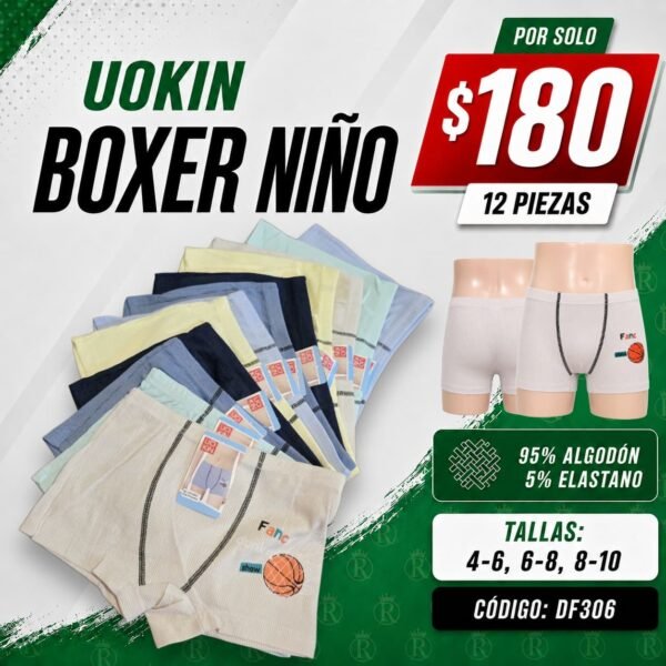 BOXER NIÑO UOKIN