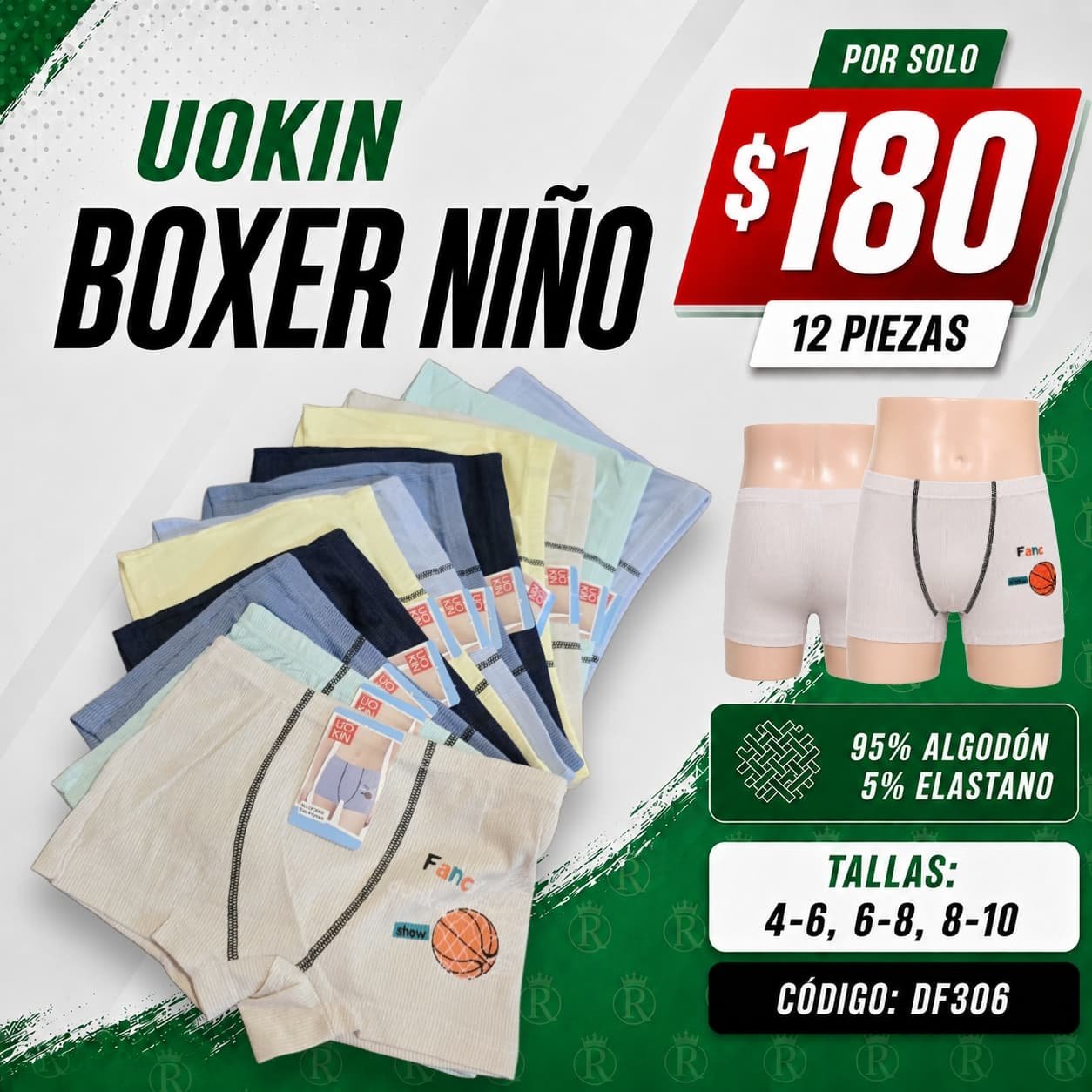 BOXER NIÑO UOKIN