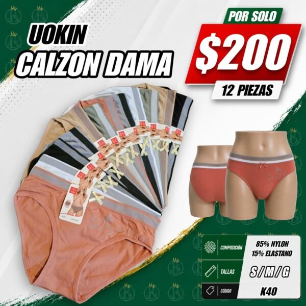 CALZÓN DAMA UOKIN