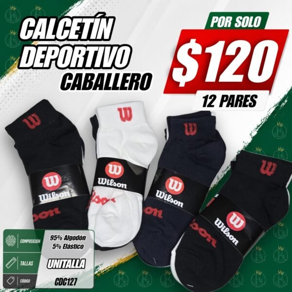 CALCETÍN DEPORTIVO CABALLERO