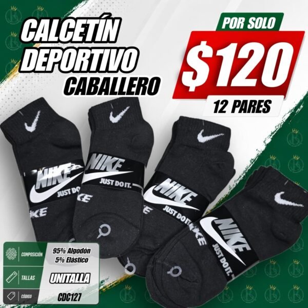CALCETÍN DEPORTIVO CABALLERO