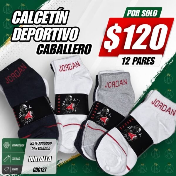 CALCETÍN DEPORTIVO CABALLERO